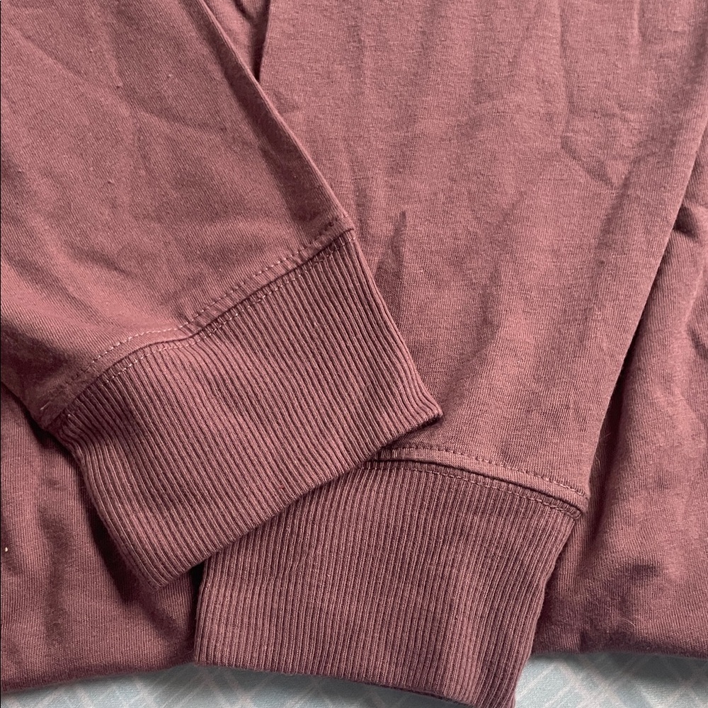 Torrid Dusty Rose Long Sleeve Tee - Picture 4 of 5